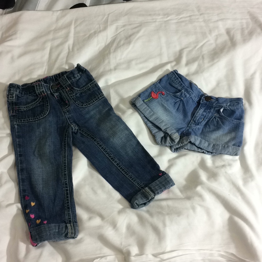 Gymboree Toddler girl Shorts pants bundle 18-24mos